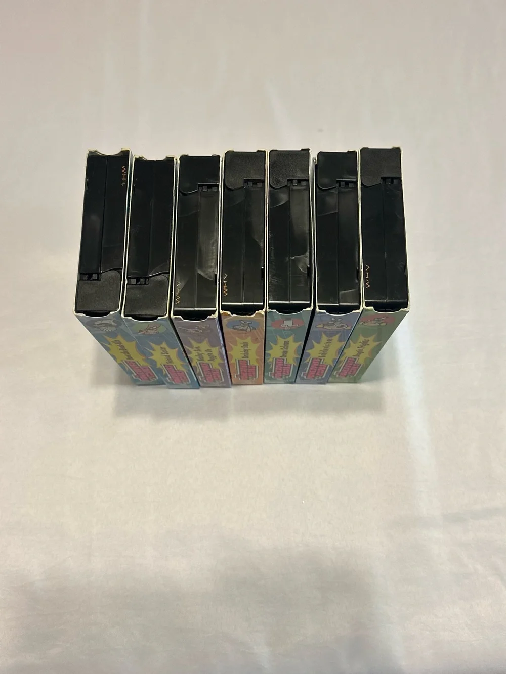 Vintage Cartoon Network Powerpuff Girls VHS movies 7 of them! Like new